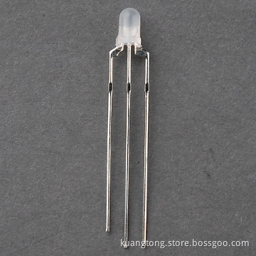 5mm round dichromatic led diode